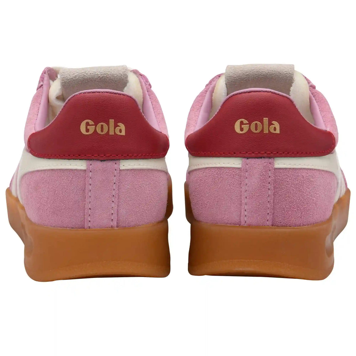 Gola Classics Women's Cyclone Sneakers - Candy/Off White/Deep Red/Gum