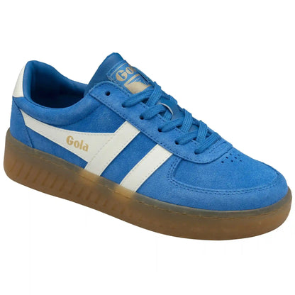 Gola Classics Women's Grandslam Suede Sneakers - Pacific/Off White/Gum