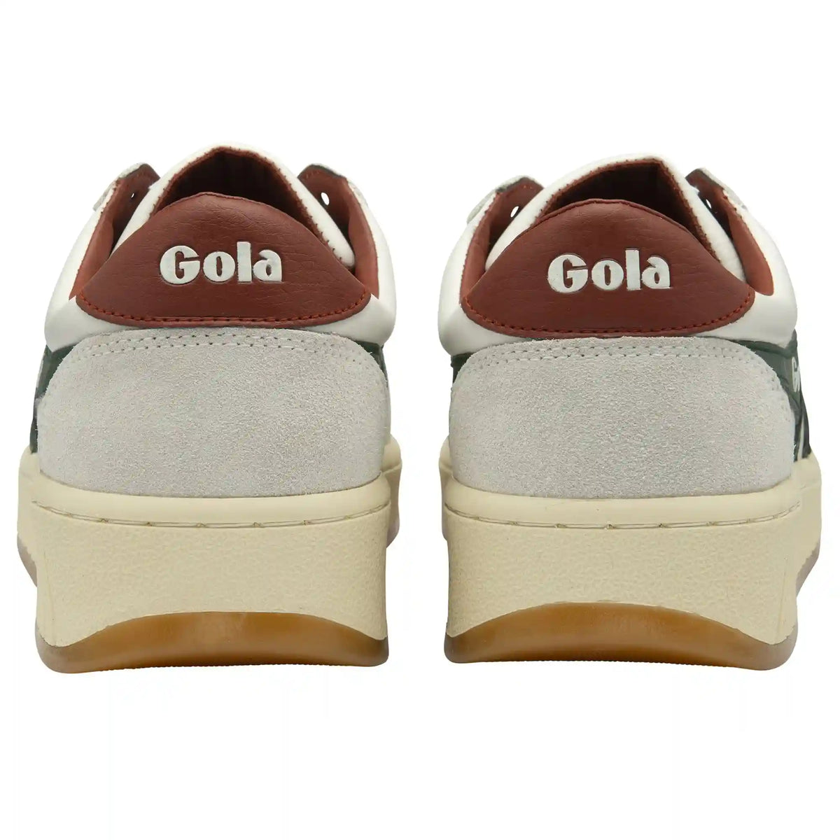 Gola Classics Men's Grandslam Classic Sneakers - White/Evergreen/Rust