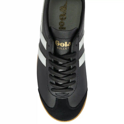 Gola Classics Women's Bullet Leather Sneakers - Black/White/Gum