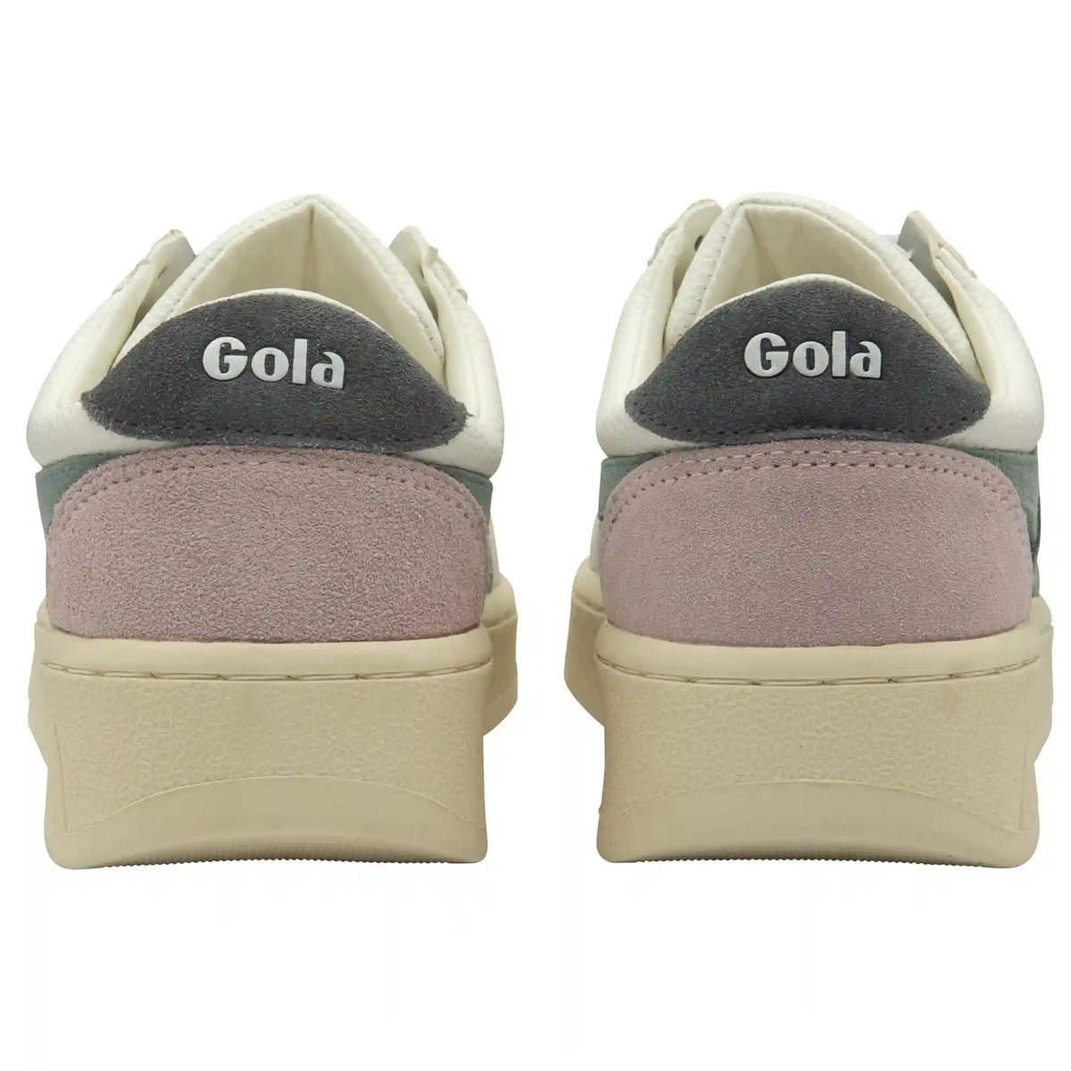 Gola Classics Women's Grandslam Trident Sneakers - White/Slate/Shadow