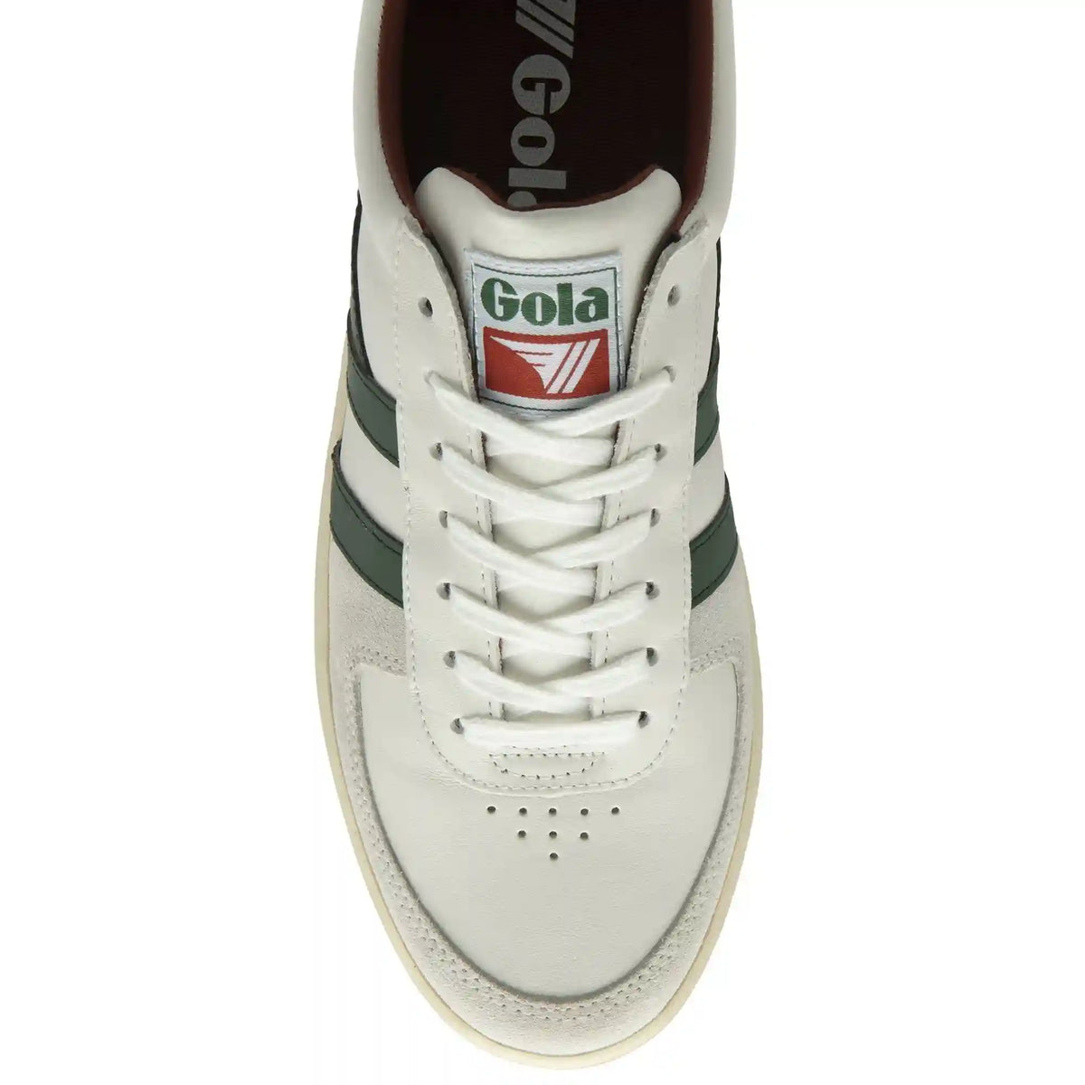 Gola Classics Men's Grandslam Classic Sneakers - White/Evergreen/Rust
