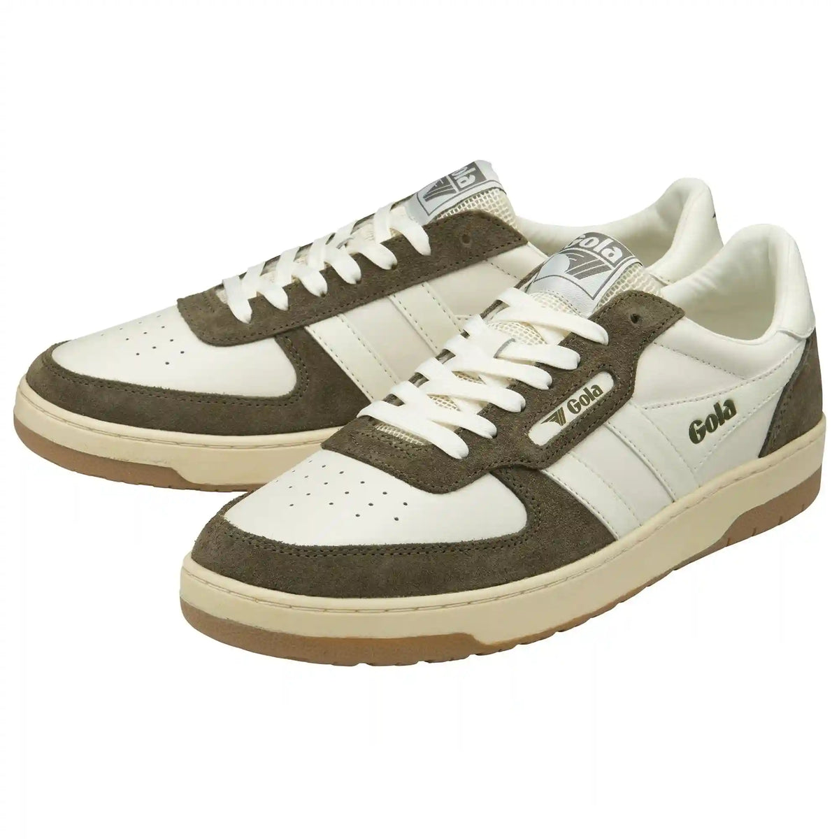 Gola Classics Men's Hawk '89 Sneakers - Off White/Khaki