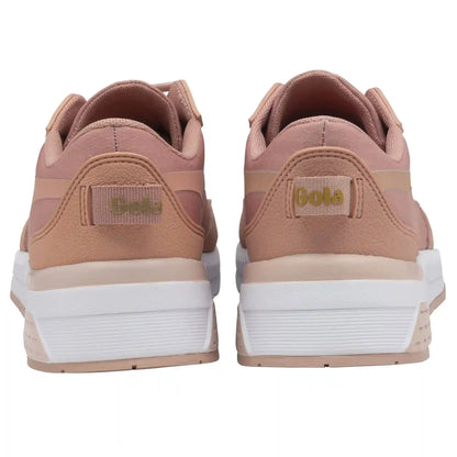 Gola Performance Women's Atomics Sneakers - Pearl Pink/Gold