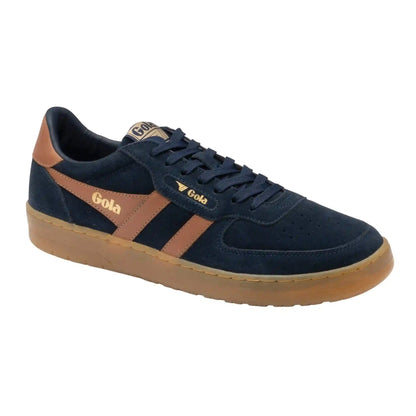 Gola Classics Men's Hawk Suede '86 Sneakers - Navy/Umber/Gum
