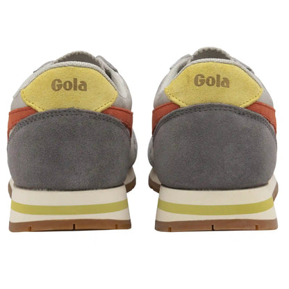 Gola Classics Women's Daytona Blaze Sneakers - Silver/Hot Coral/Limelight