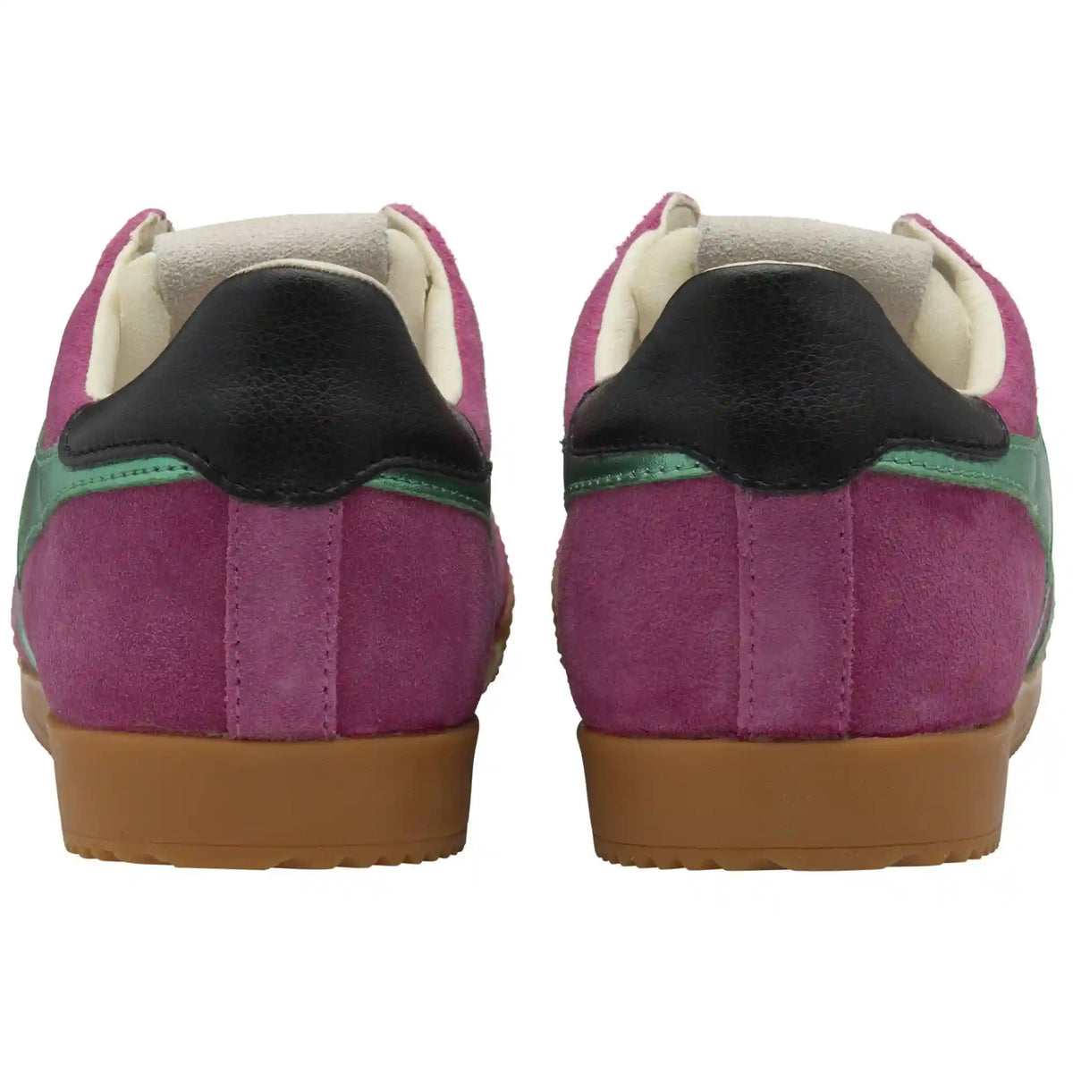 Gola Classics Women's Elan Glitz Sneakers - Fuchsia/Emerald/Black