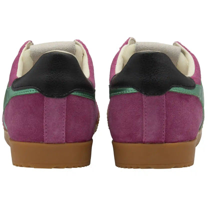 Gola Classics Women's Elan Glitz Sneakers - Fuchsia/Emerald/Black
