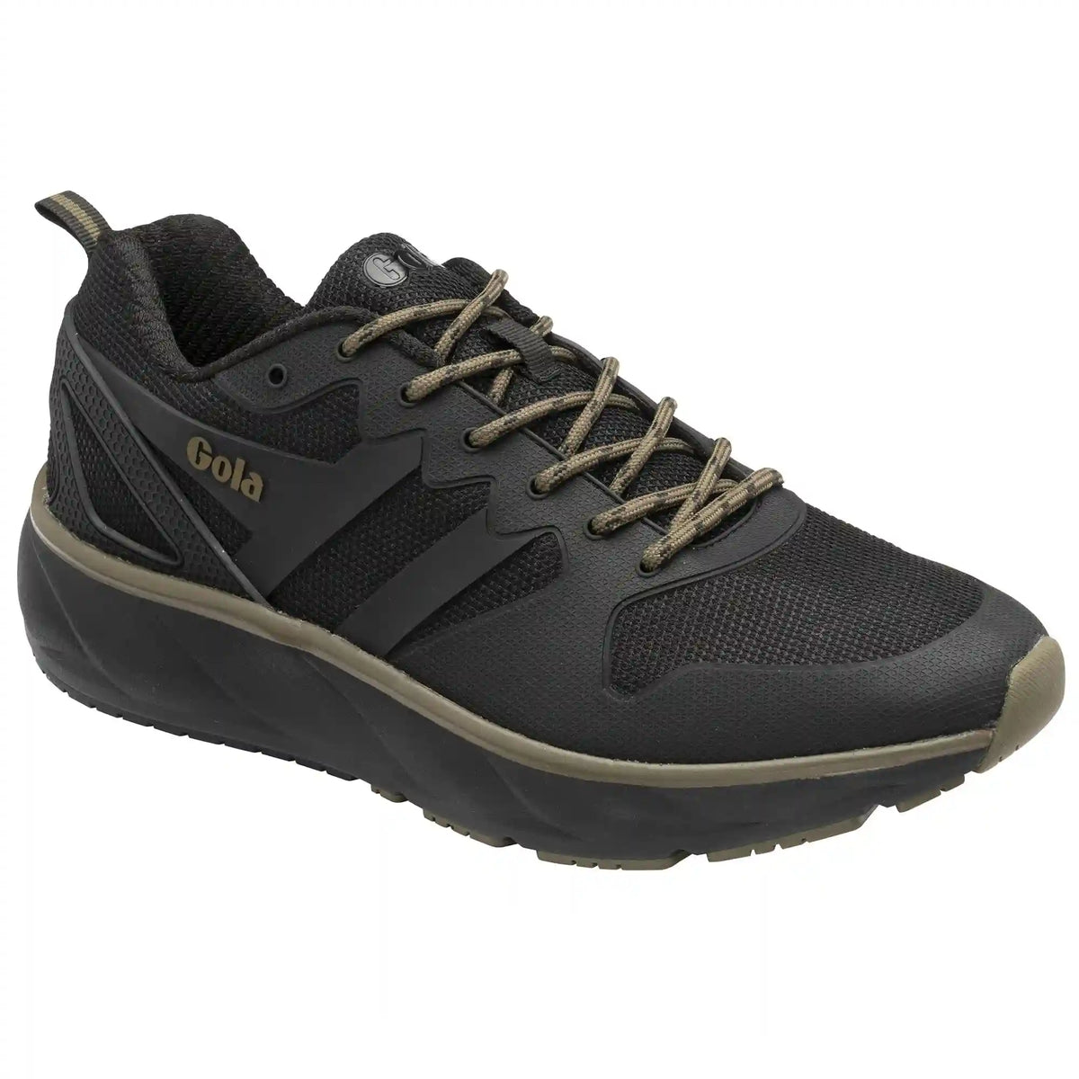 Gola Performance Men's Thunder Sneakers - Black/Khaki