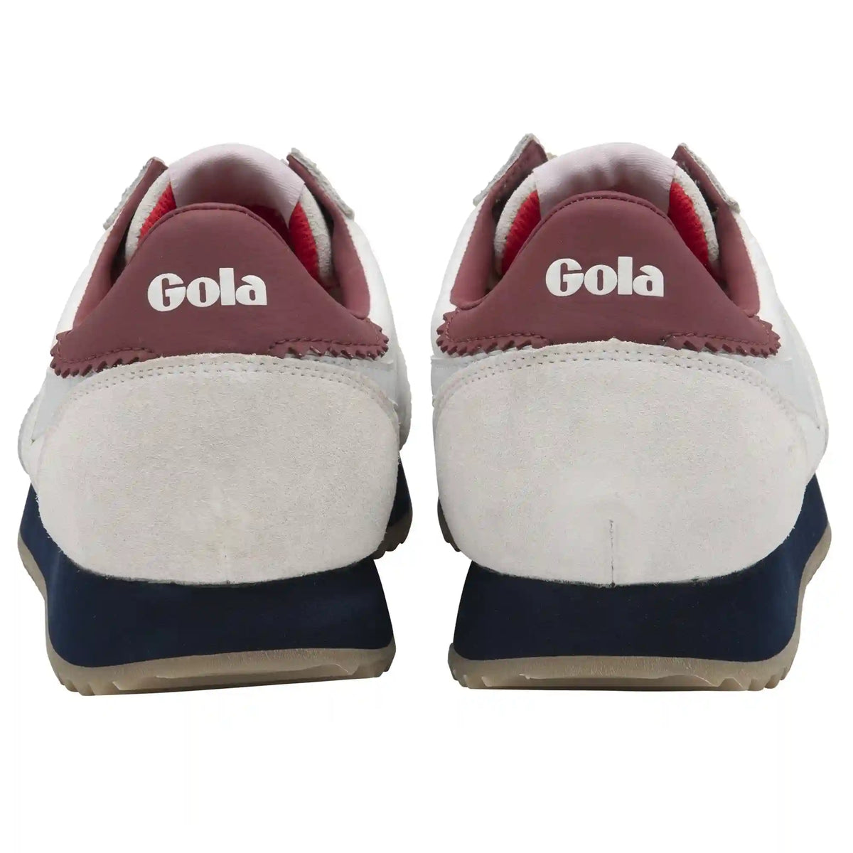 Gola Classics Men's Boston '78 Sneakers - Off White/Navy/Deep Red