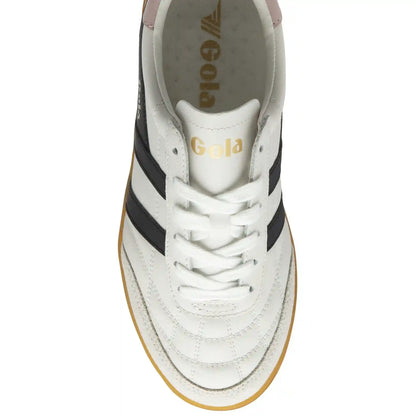 Gola Classics Women's Stadia Leather Sneakers - White/Black/Chalk Pink/Gum
