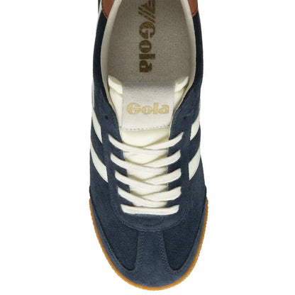 Gola Classics Men's Elan Sneakers - Navy/Off White/Moody Orange