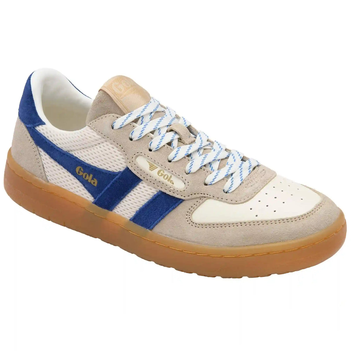 Gola Classics Women's Hawk '83 Sneakers - Off White/Bone/Deep Blue/Gum