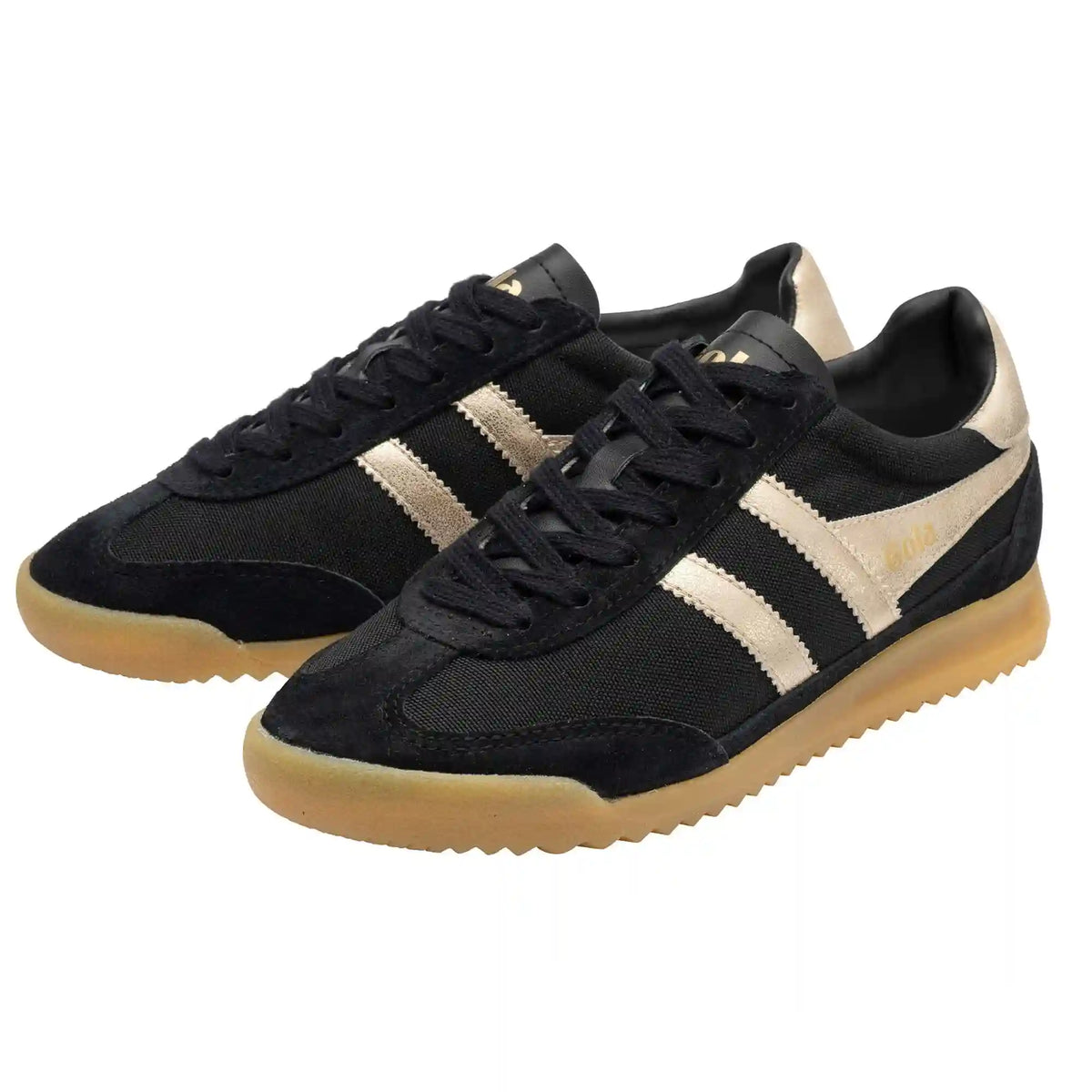 Gola Classics Women's Tornado Sneakers - Black/Gold