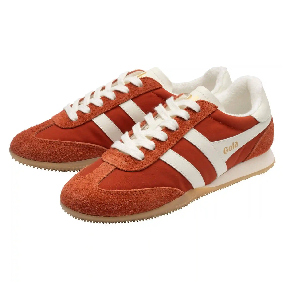 Gola Classics Women's Sprinter Sneakers - Deep Orange/Off White