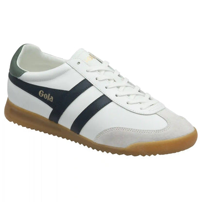 Gola Classics Men's Torpedo Leather Sneakers - White/Navy/Sage