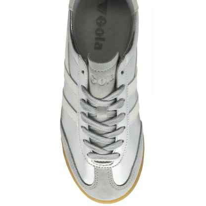 Gola Classics Women's Torpedo Glimmer Sneakers - Silver/Off White