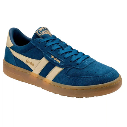 Gola Classics Women's Hawk Suede '86 Sneakers - Marine Blue/Buttermilk/Gum