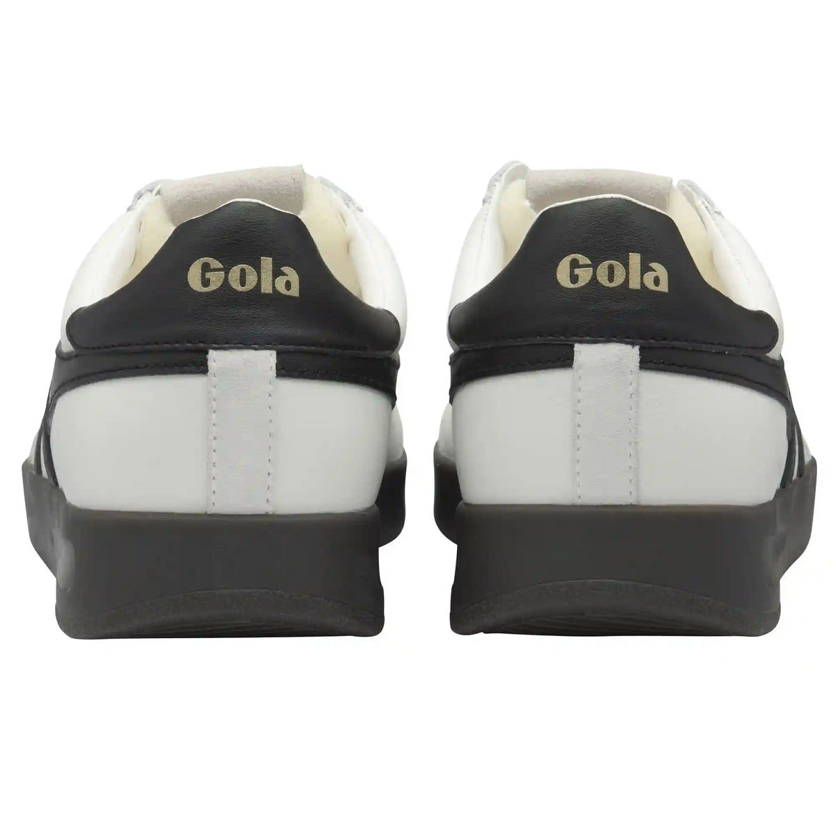 Gola Classics Men's Cyclone Leather Sneakers - White/Black/Dark Gum