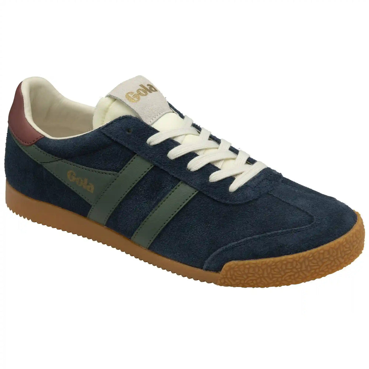 Gola Classics Men's Elan Sneakers - Navy/Sage/Red Ochre