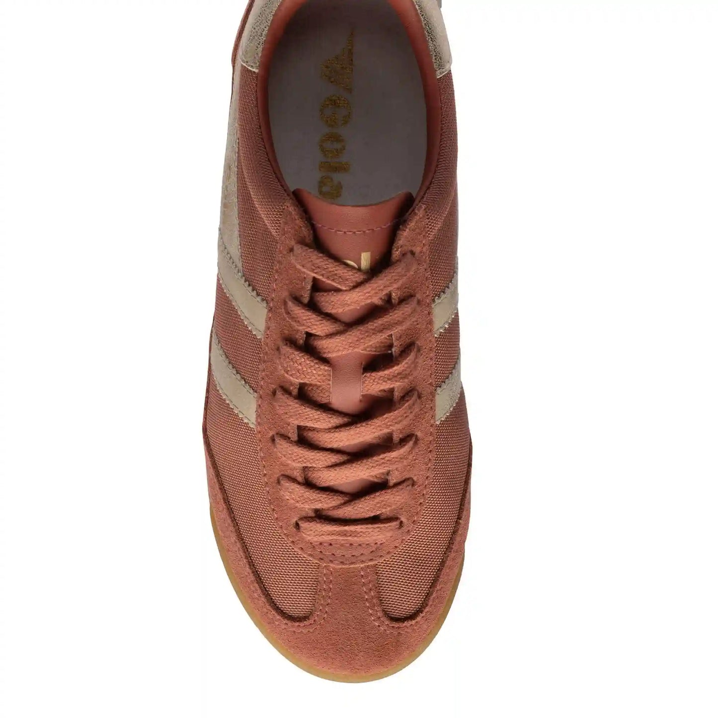 Gola Classics Women's Tornado Sneakers - Orange Spice/Gold