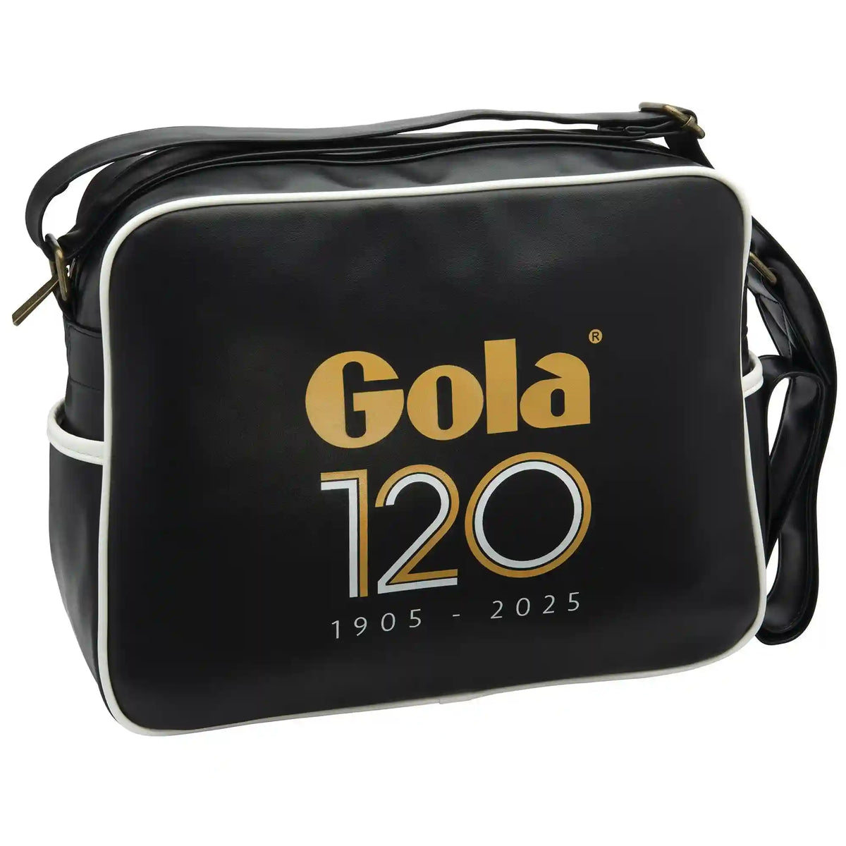 Gola Classics Redford 120 Anniversary Messenger Bag - Black/Sun