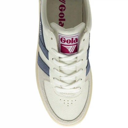 Gola Classics Women's Grandslam Trident Sneakers - White/Moonlight/Fuchsia