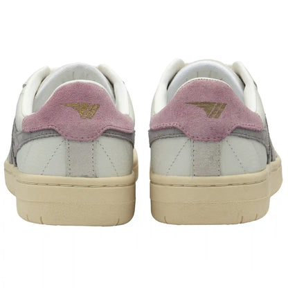 Gola Classics Women's Falcon Sneakers - White/Cement/Candy