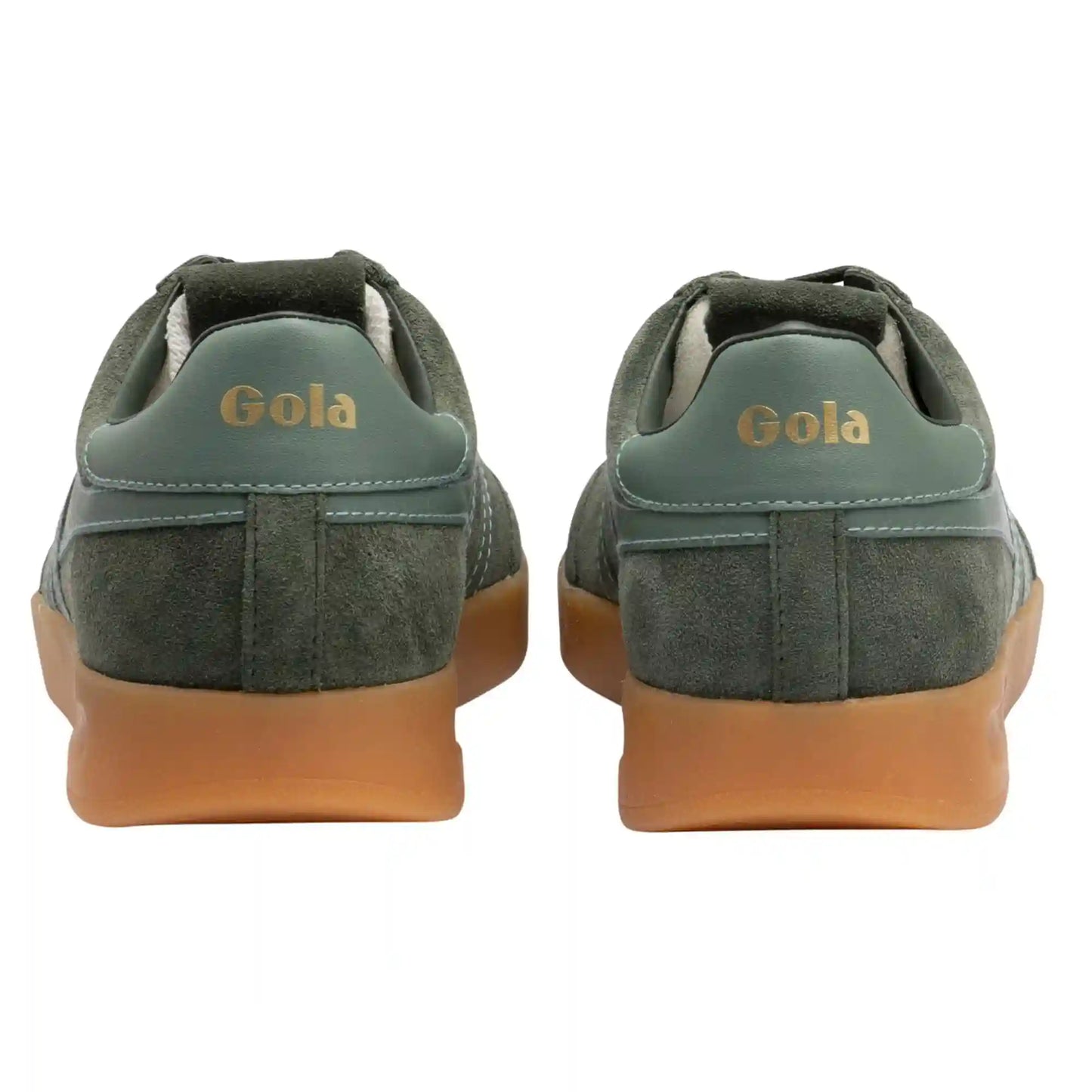 Gola Classics Men's Cyclone Sneakers - Dark Khaki/Sage/Dark Khaki/Gum