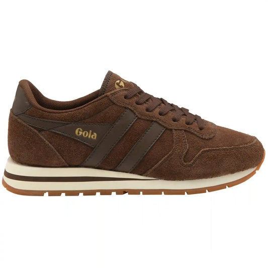 Gola Classics Women's Daytona Suede Sneakers - Dark Brown