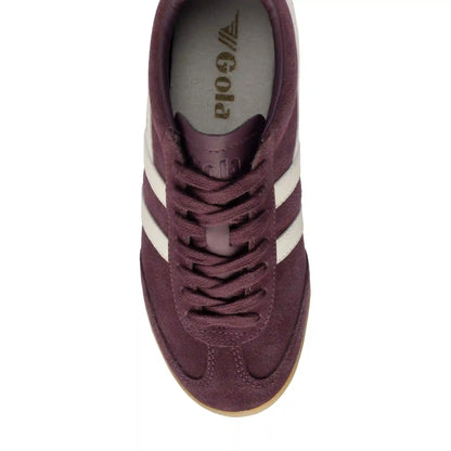 Gola Classics Women's Apollo Sneakers - Windsor Wine/Off White/Coral/Gum