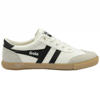 Gola Classics Men's Badminton Plimsoll Sneakers - Off White/Black/Gum