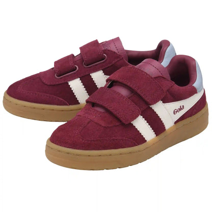 Gola Classics Kids' Viper Strap sneakers - Cerise/Off White/Air/Gum