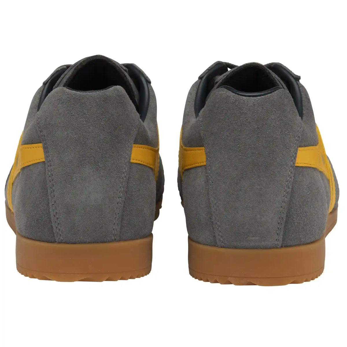 Gola Classics Men's Harrier Suede Sneakers - Ash/Sun/Navy