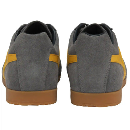 Gola Classics Men's Harrier Suede Sneakers - Ash/Sun/Navy