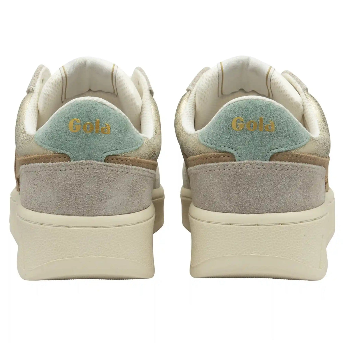 Gola Classics Women's Superslam Blaze Sneakers - Gold/Light Caramel/Green Mist