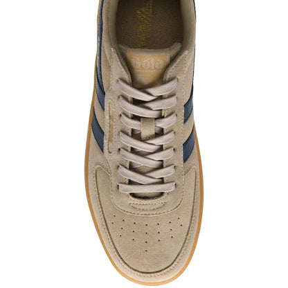 Gola Classics Men's Hawk Suede '86 Sneakers - Bone/Navy/Gum