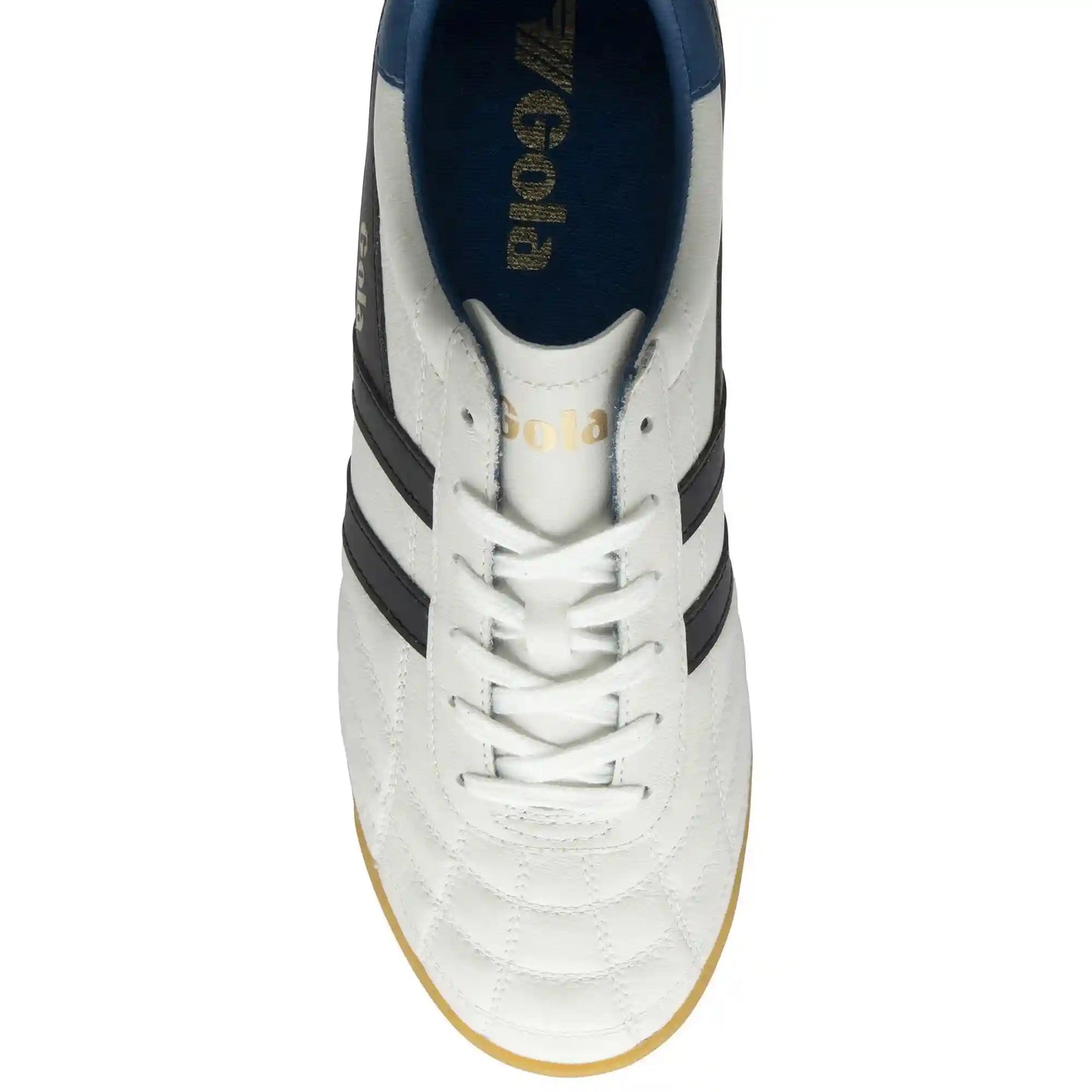 Gola Classics Men's Stadium Sneakers - White/Black/Marine Blue