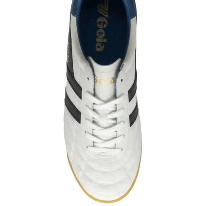 Gola Classics Men's Stadium Sneakers - White/Black/Marine Blue