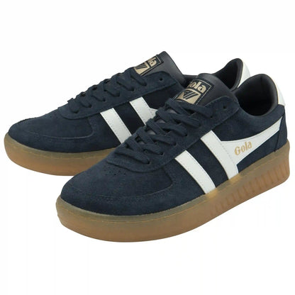 Gola Classics Men's Grandslam Suede Sneakers - Navy/White/Gum